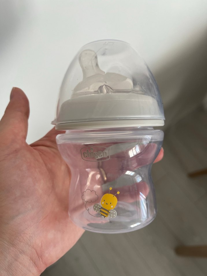 Beyaz Chicco Bebek Biberonu - Görsel 2