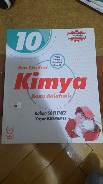 10.sınıf kimya soru bankası palme