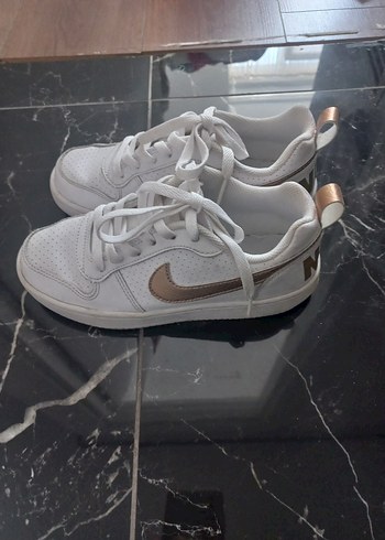 33 Beden Kız Çocuk Beyaz Spor Ayakkabı Velcro