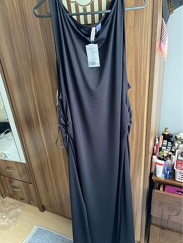 48 Beden siyah Renk H&M elbise