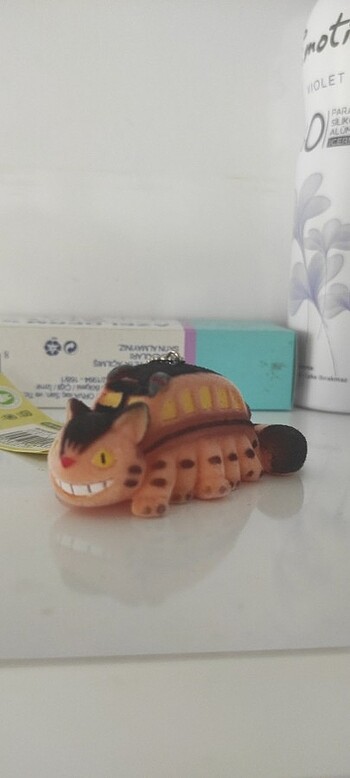 Ghibli studio totoro catbus anahtarlık