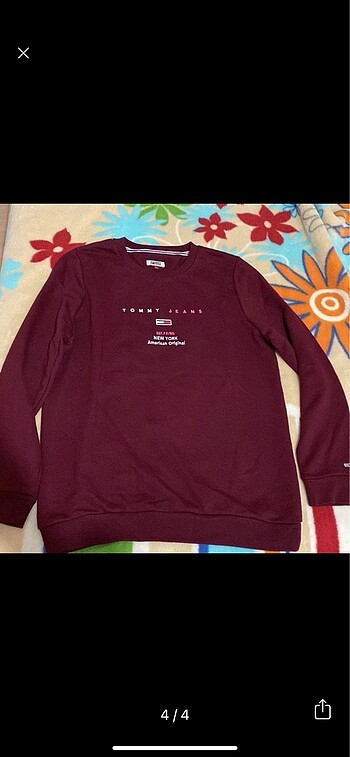 l Beden bordo Renk Bordo sweatshirt