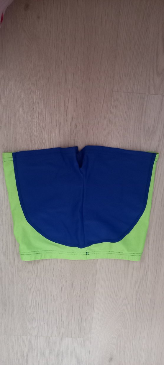 Decathlon Mavi ve Yeşil Erkek Çocuk Mayo Şortu 2 3 yas - Görsel 2