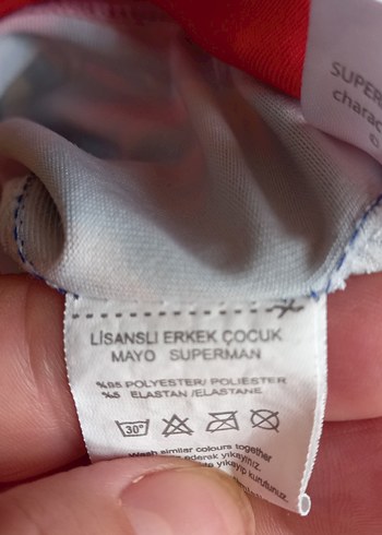 Renkli Baskılı Superman Erkek Çocuk Mayo - Görsel 4