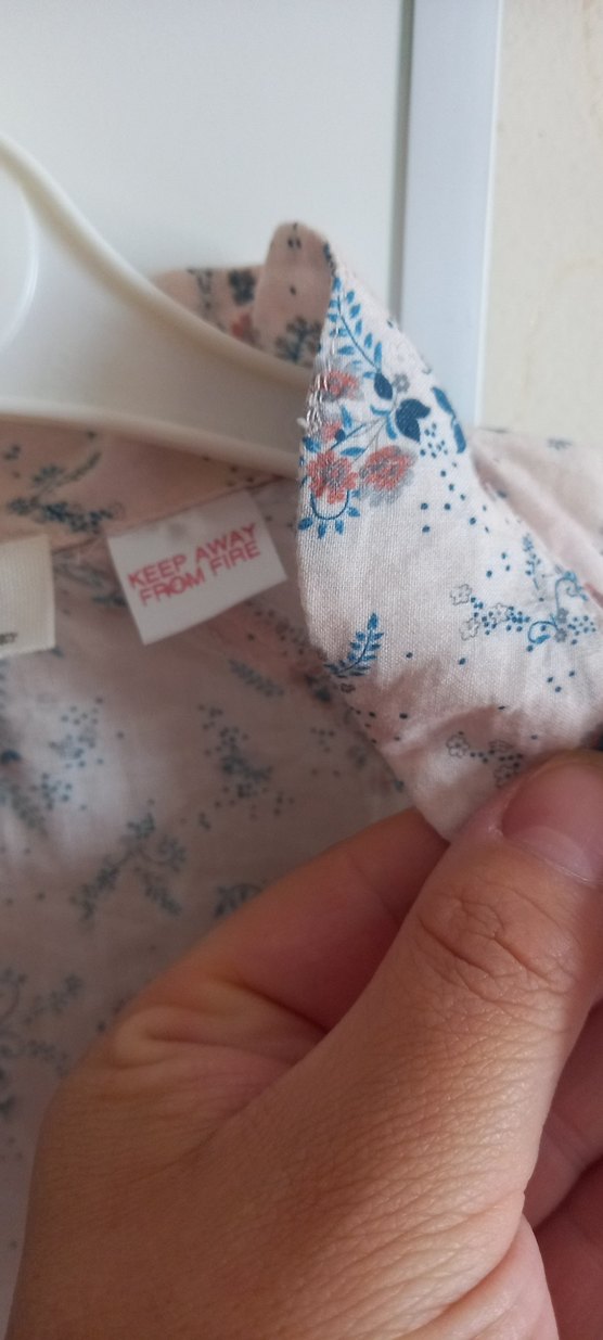 Bohem Stil Bej Kız Gömlek 2 3 yaş - Görsel 4