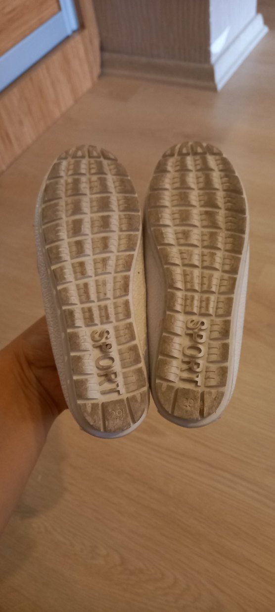 Kız Çocuk Beyaz Yılan Desenli Bağcıklı Loafer - Görsel 4