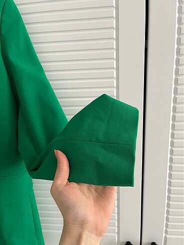 36 Beden Yeşil blazer ceket