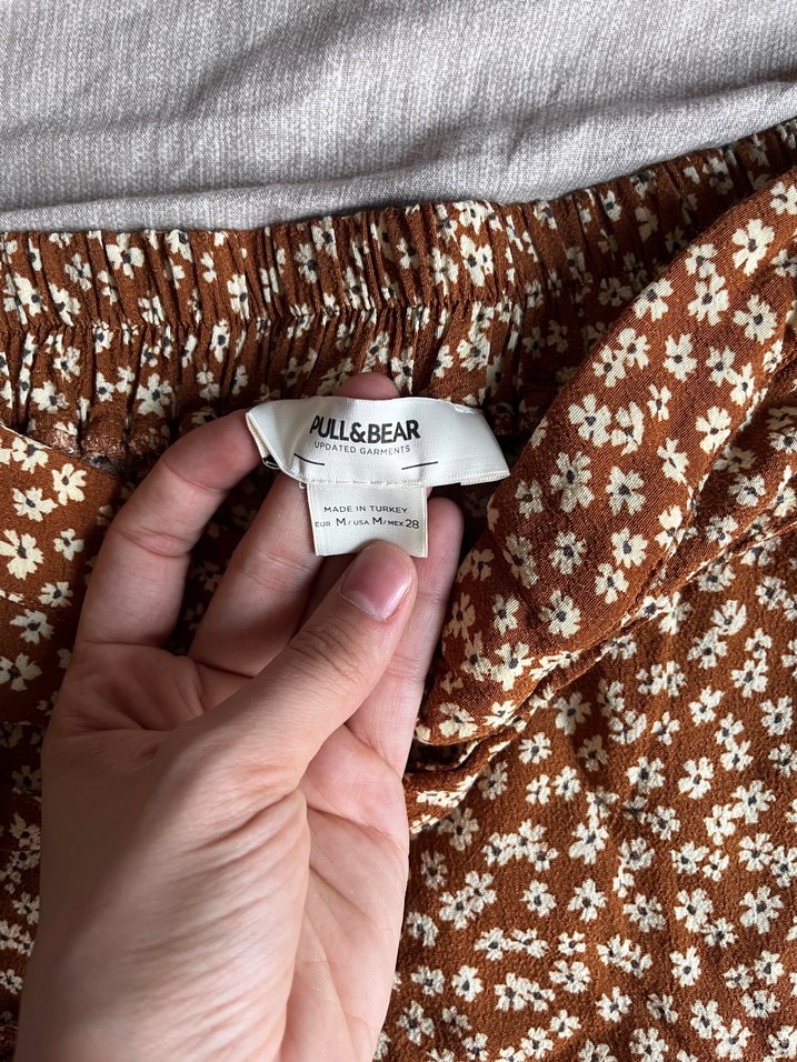 Çiçekli şort etek - Görsel 2