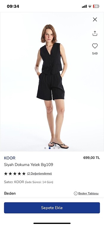 LC Waikiki Yelek pantolon