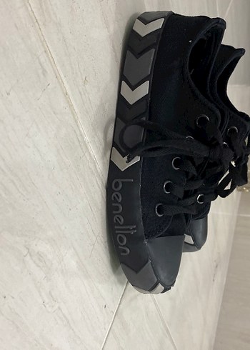 Benetton Siyah çocuk spor ayakkabı