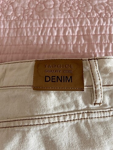 38 Beden beyaz Renk Pantolon