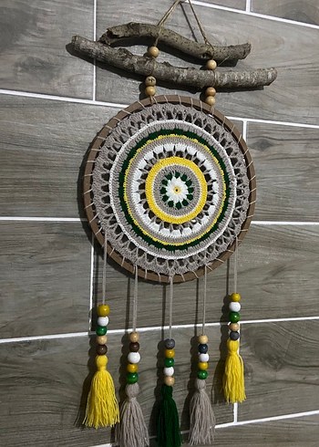 Zara Home Renkli Makrome Duvar Süsü