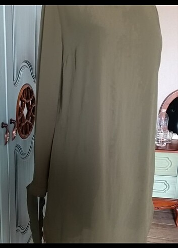 40 Beden haki Renk Setrems 40 beden astarlı tunik