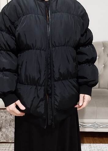 s Beden siyah Renk H&M mont