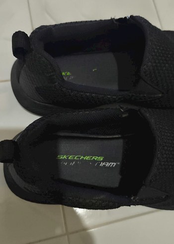 Siyah Cırt Cırtlı Blok Spor Ayakkabı - Görsel 2