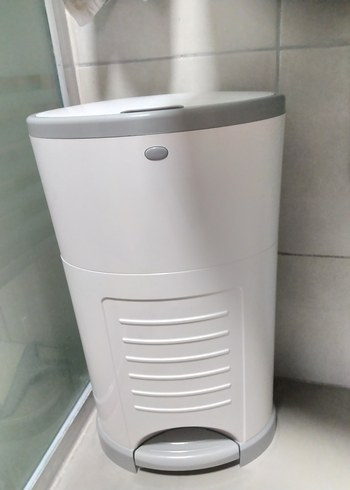 Pedallı Bebek Bezi Atık Kutusu korbell - Görsel 2