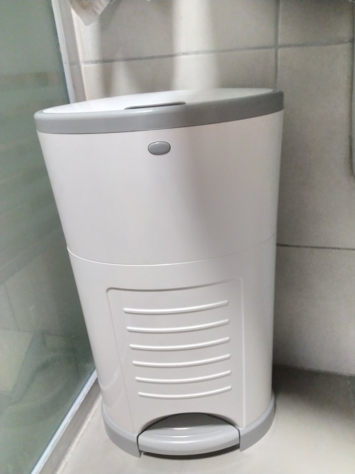 Pedallı Bebek Bezi Atık Kutusu korbell - Görsel 2