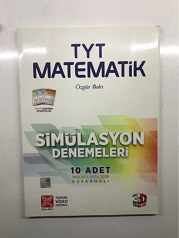 TYT MATEMATİK Deneme 3D Yayınları