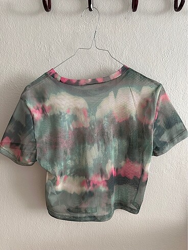 Batik Desenli Crop - Görsel 2