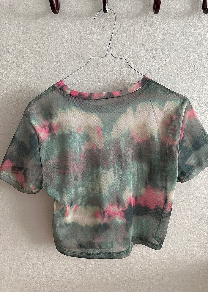 Batik Desenli Crop - Görsel 2