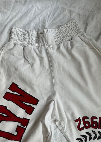 Brooklyn Baskılı Beyaz Eşofman - Görsel 3