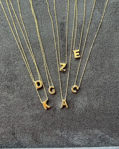 14K HARF KOLYE