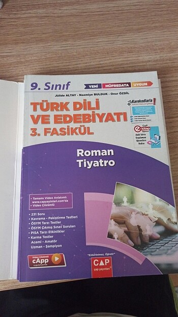  Beden Renk 9.sınıf Türk Dili ve Edebiyatı test kitabı 