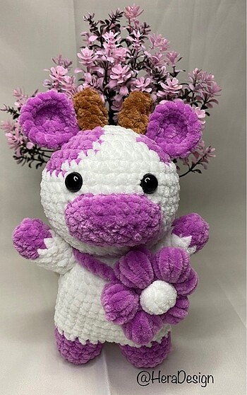 Cute Purple Cow