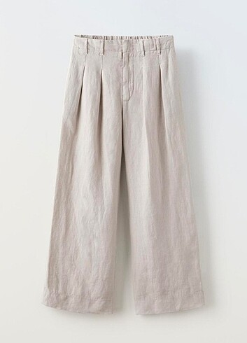 Zara Pensli Keten Pantolon 