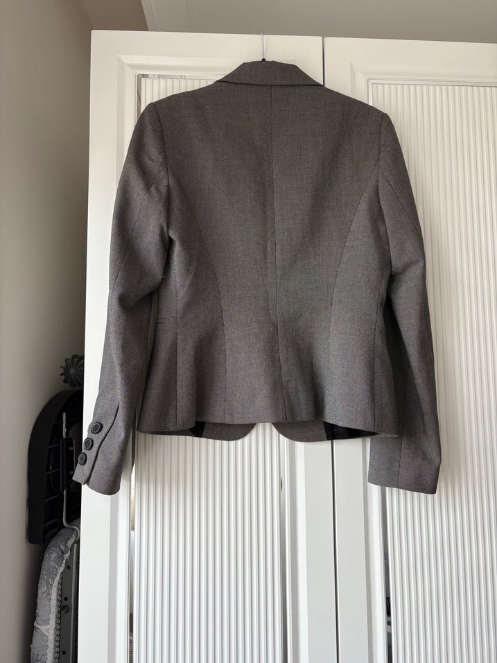 Kadın Gri Blazer Ceket - Görsel 3