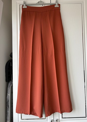 Kadın Rahat Kesim Pilili Pantolon - Görsel 2