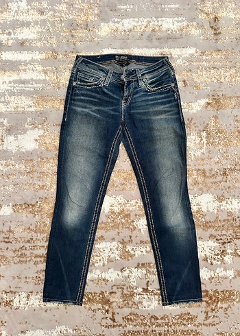 Kadın Lacivert Denim Normal Boy Jean