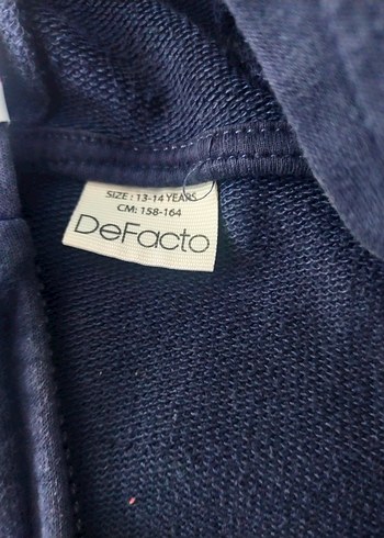Defacto Lacivert Baskılı Kiz cocuk Sweatshirt