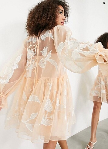 Asos Asos Büyük Beden Abiye Elbise