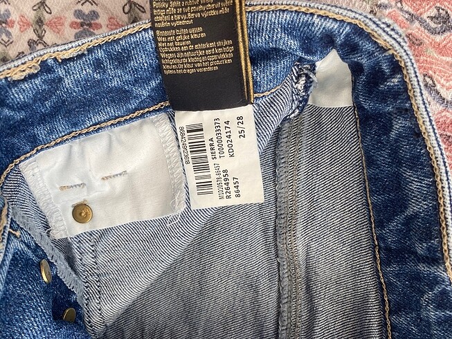 12-13 Yaş Beden Mavi Jean
