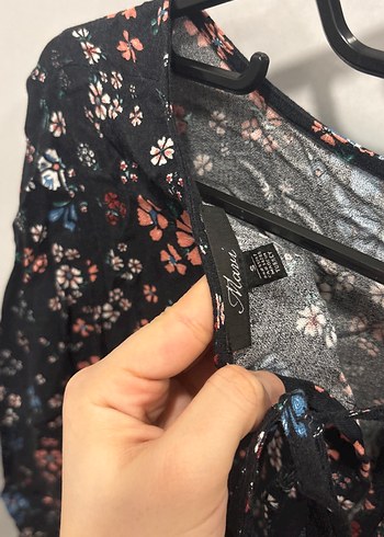 Çiçek Desenli Bohem  Mini Elbise - Görsel 4