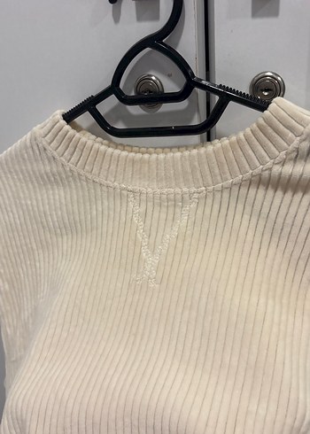 Bej Kadın Uzun Kollu Pilili Triko - Görsel 5