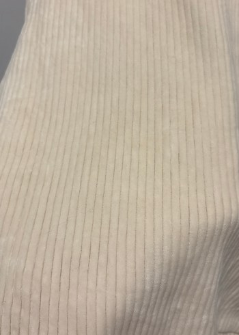 Bej Kadın Uzun Kollu Pilili Triko - Görsel 4