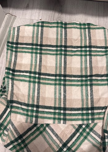 Düğmeli Yeşil Ekose Oduncu Gömleği - Görsel 6