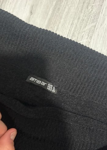 Siyah Kadın Triko Yarım Balıkçı Yaka Kazak - Görsel 3