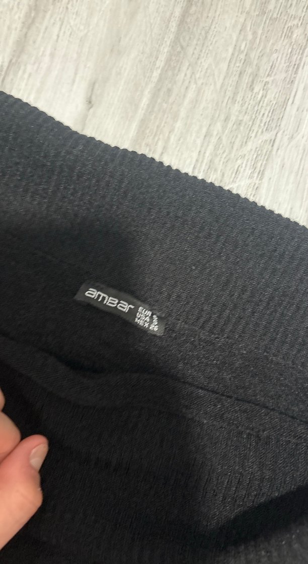 Siyah Kadın Triko Yarım Balıkçı Yaka Kazak - Görsel 3