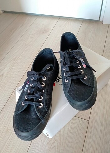 38 Beden siyah Renk SUPERGA SNEAKER