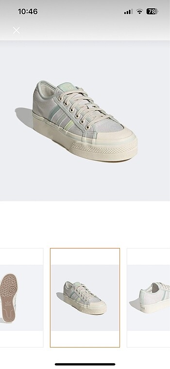 40 Beden Adidas nizza platform ayakkabı