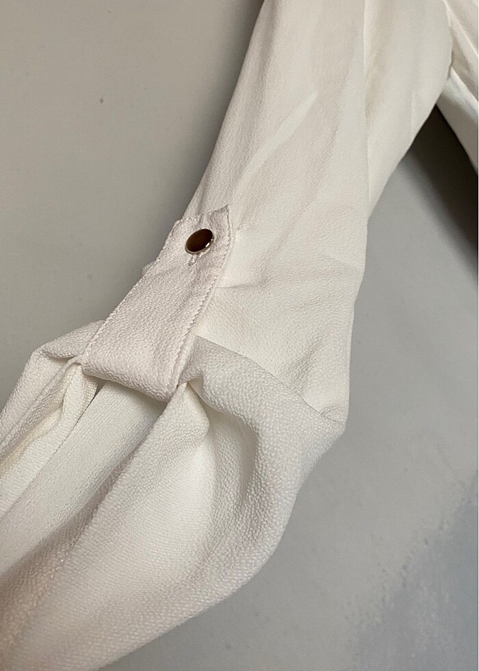 Yazlık Şık Şifon Mavi Tunik - Görsel 3