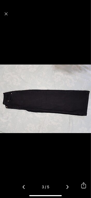Trendyol & Milla Siyah yüksek bel Trendyolmilla culotte jeans
