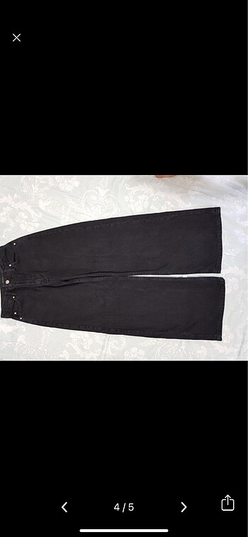 s Beden Siyah yüksek bel Trendyolmilla culotte jeans