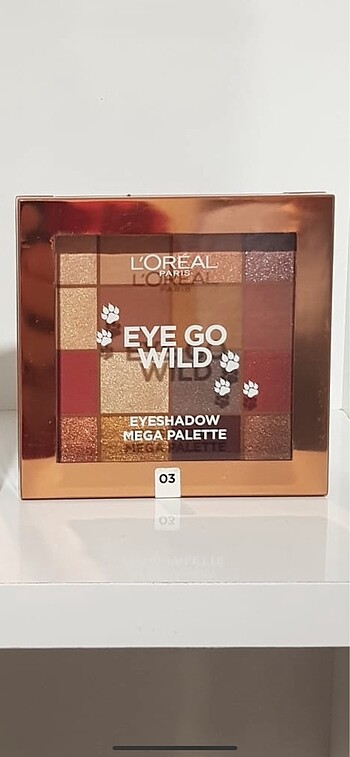  Beden L'Oréal Paris Eye Go Wild Far Paleti