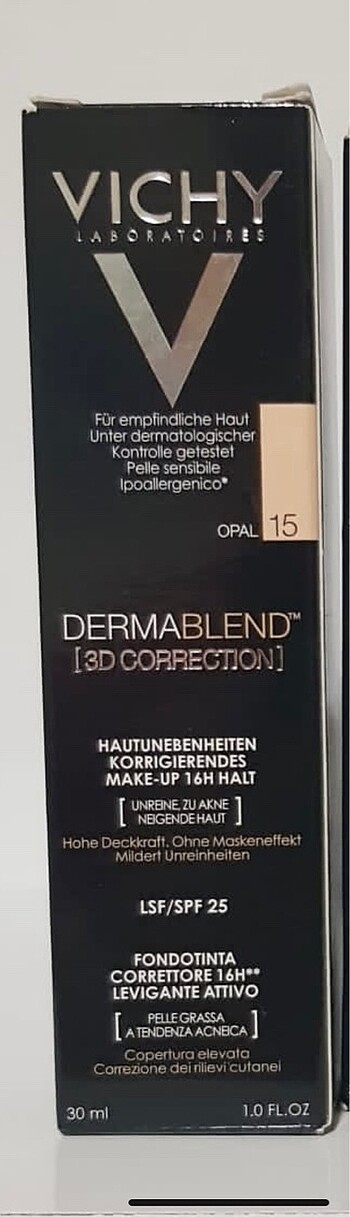 VICHY Vichy Dermablend 3D Correction 15 Fondöten