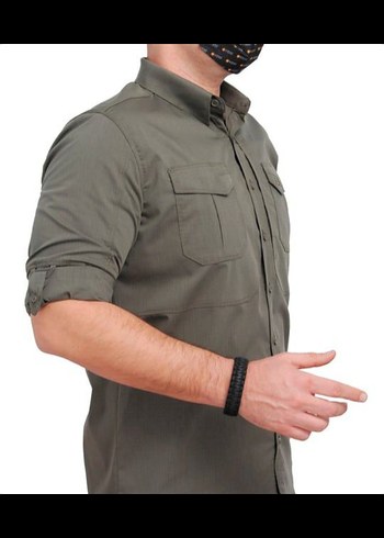 YDS TACTİCAL ERKEK GÖMLEK XL HAKİ RENK - Görsel 3