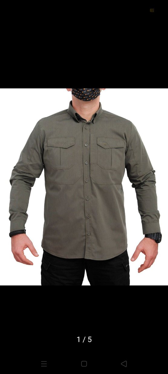 YDS TACTİCAL ERKEK GÖMLEK XL HAKİ RENK - Görsel 2